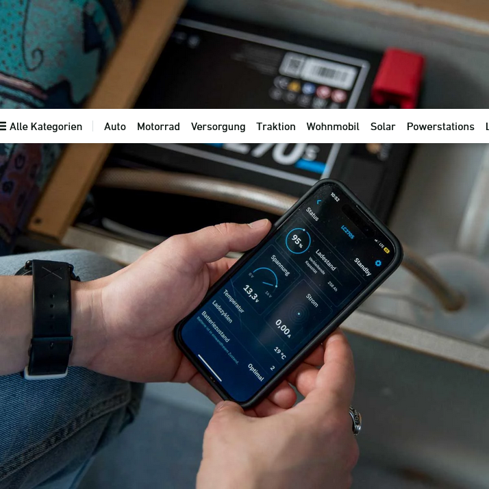 Ective Batterie LC 270 LT  LFP LiFePO4 12.8V 270Ah