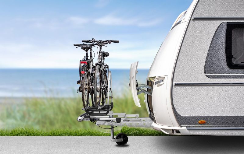 EUFAB Fahrradträger / Deichselträger BS260 Silber