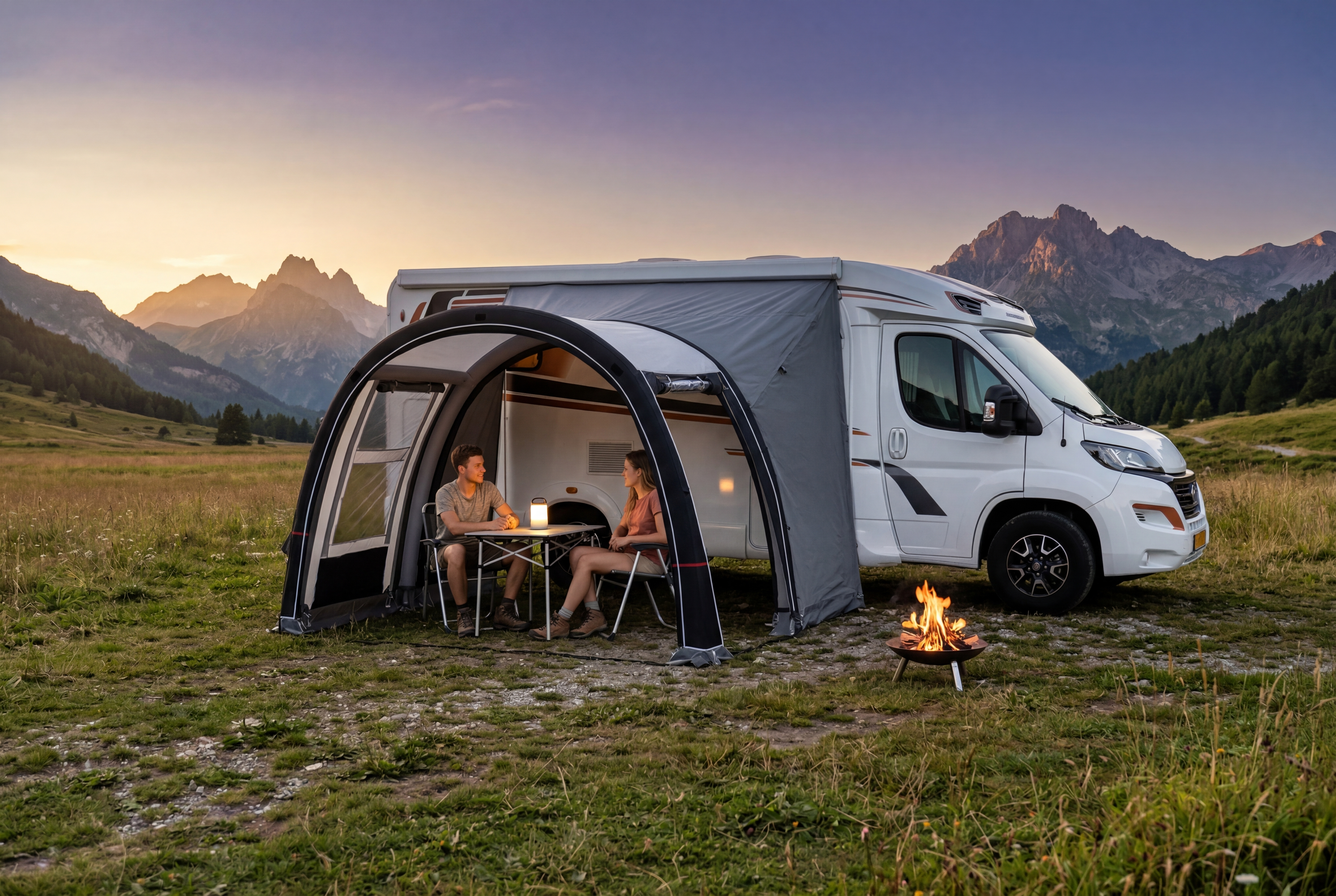 Dorema Traveller Air Modular Klimatex Mobilzelt