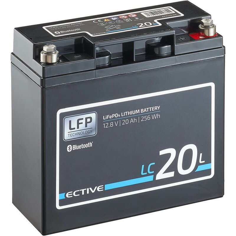 ECTIVE LC 20L BT LFP / 20Ah LifePO4 - Batterie mit Bluetooth