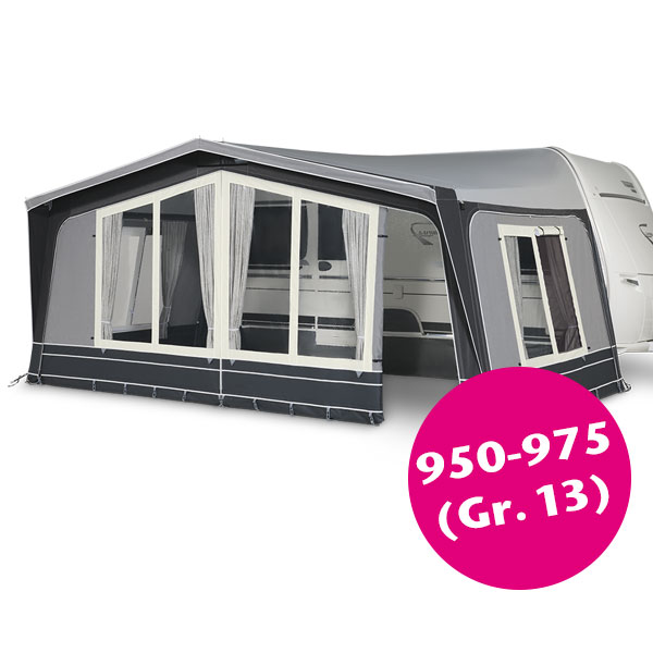Dorema Diamond 270 de Luxe Gr.13 mit Alu Gestänge B-Ware
