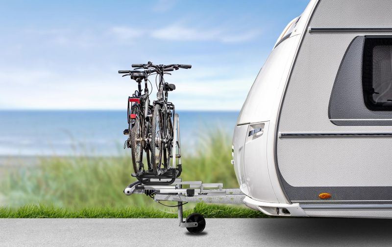 EUFAB Fahrradträger / Deichselträger BS260 Silber